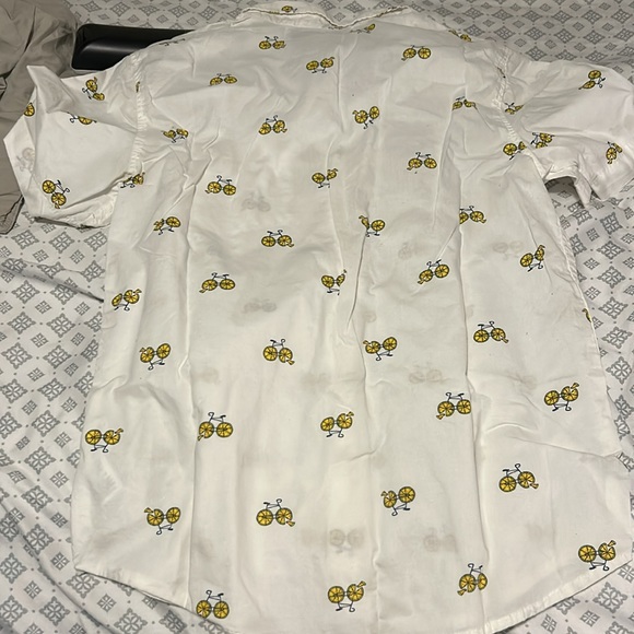 Boys Old Navy Bicycle Button Down Shirt - Large - Picture 5 of 5